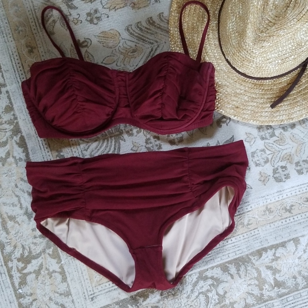 J.Crew tulle bikini